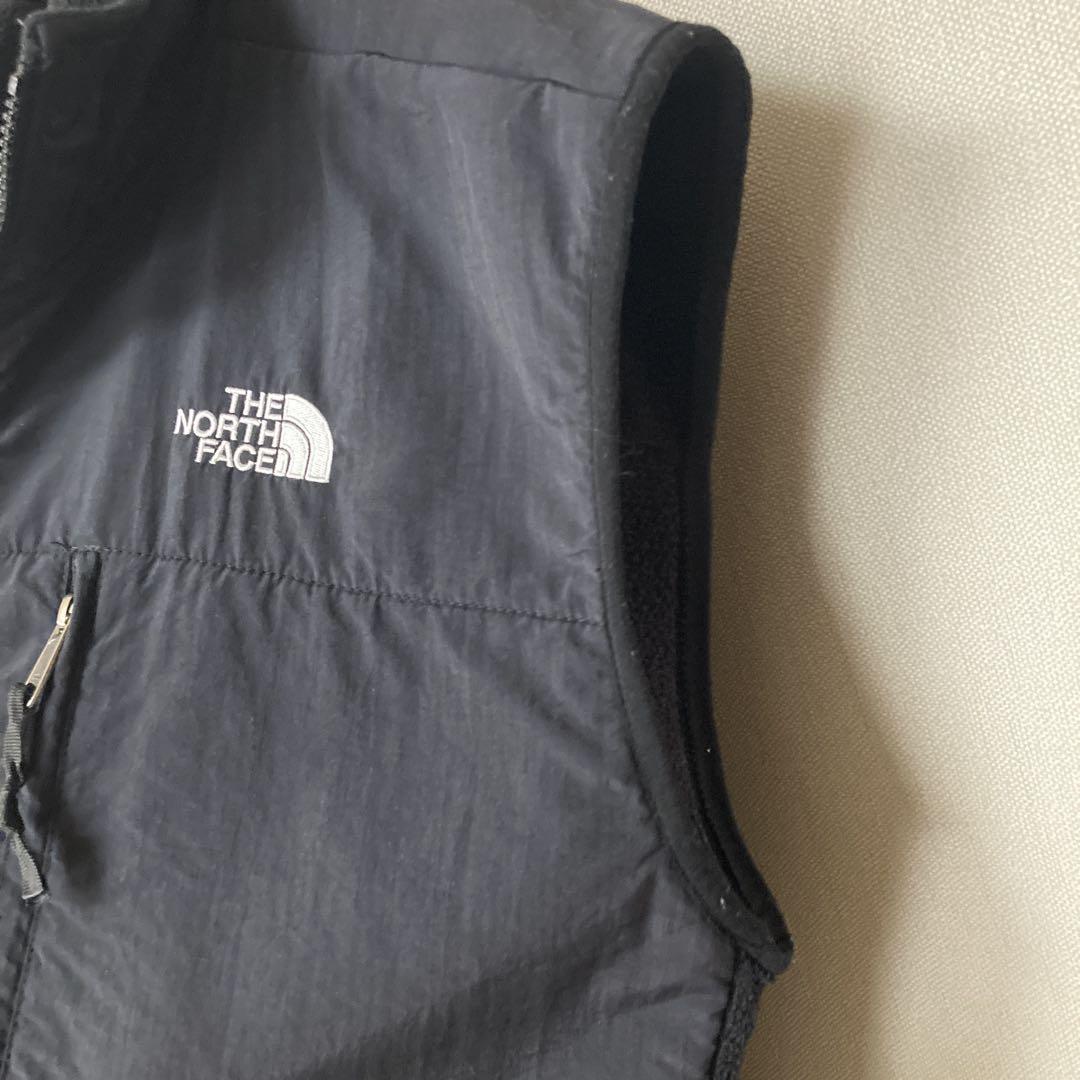 希少 美品 90s ノースフェイス M デナリ ベスト ブラック 黒