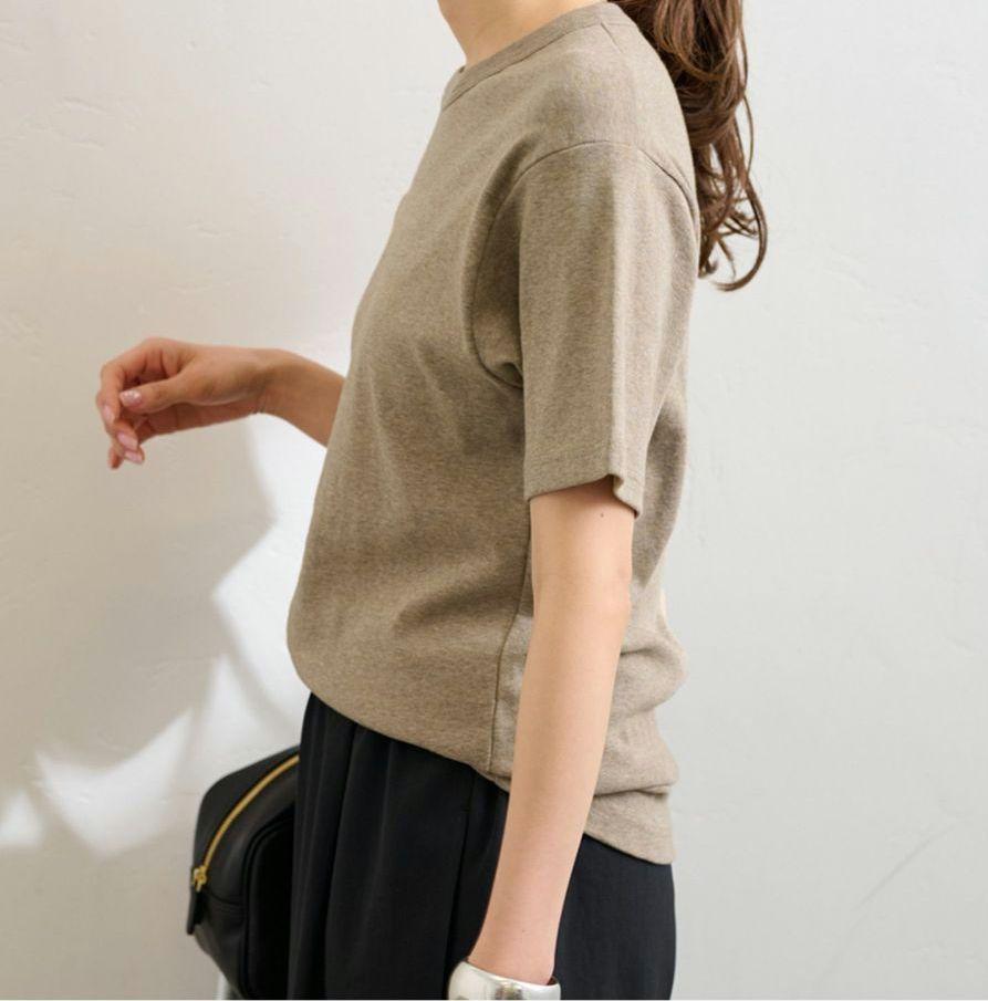 FRAMeWORK GICIPI/ジチピ GRONGO Tシャツ ベージュ - メルカリ