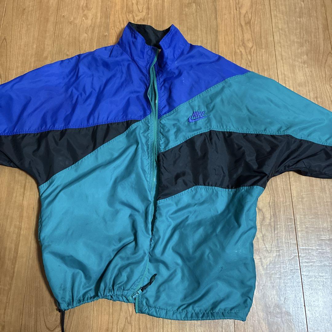 NIKE90s ナイロンジャケット銀タグ