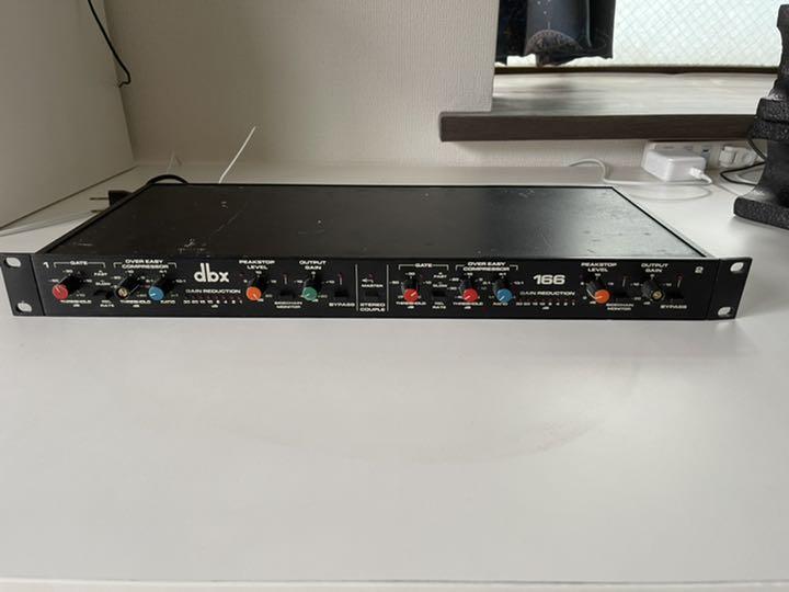 dbx 166 GAIN REDUCTION コンプレッサー