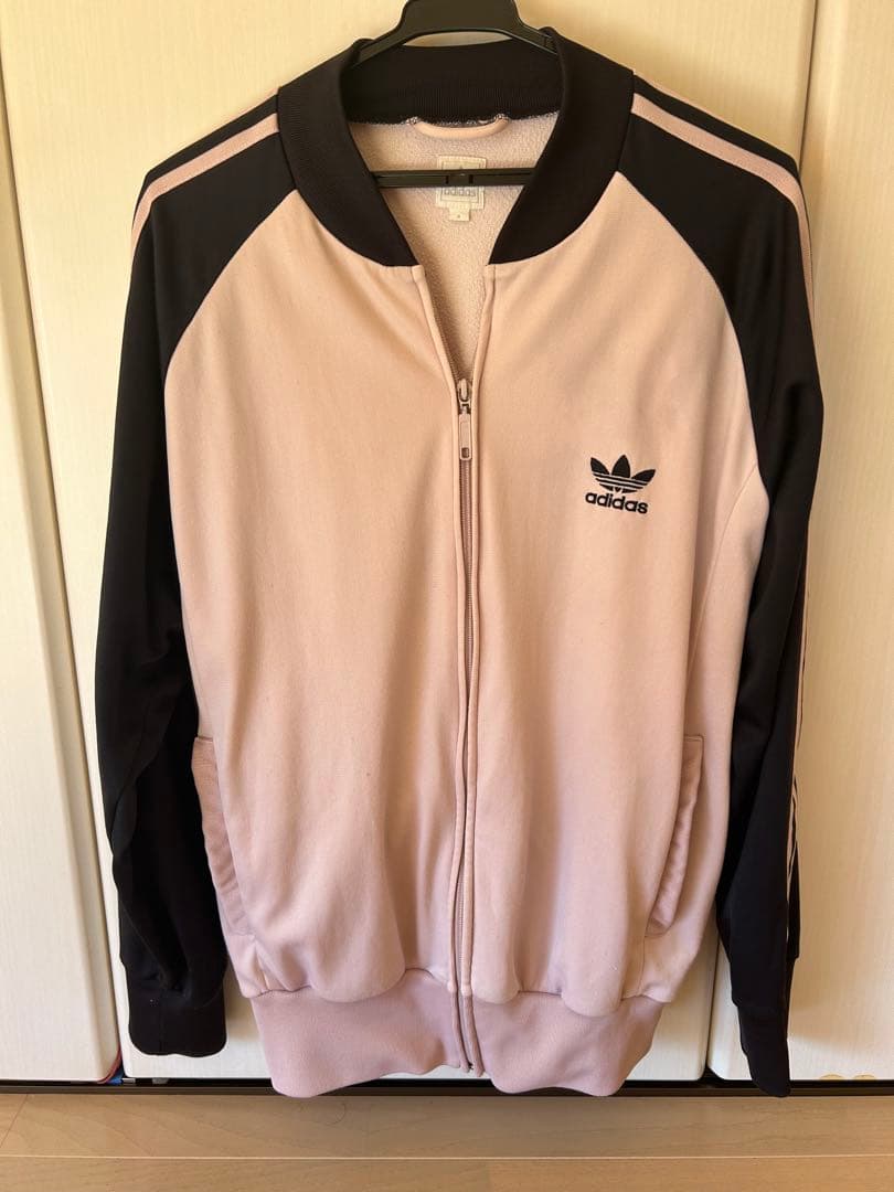 adidas ビームス別注 ジャージ ピンク サイズ0 ヴィンテージM・adidas