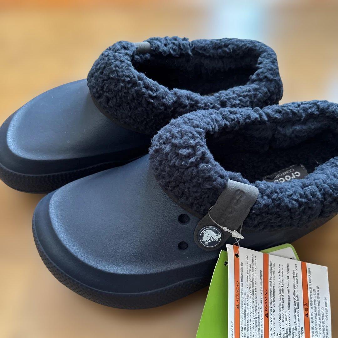 Crocs ネイビー サボサンダル 24cm