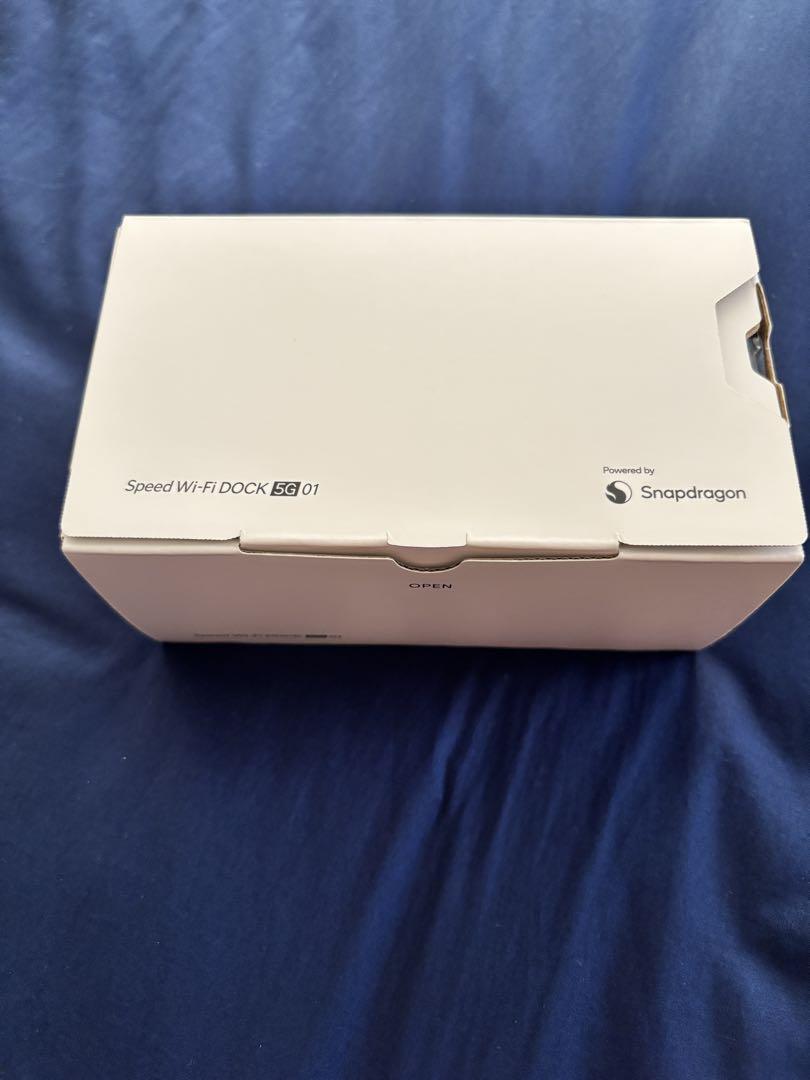 speed Wi-Fi DOCK 5g 01 SIMロックなし