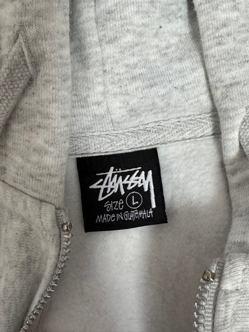 Stussy ホワイト パーカー LサイズL STUSSY WWW_HOMU-JOURNEY_COM