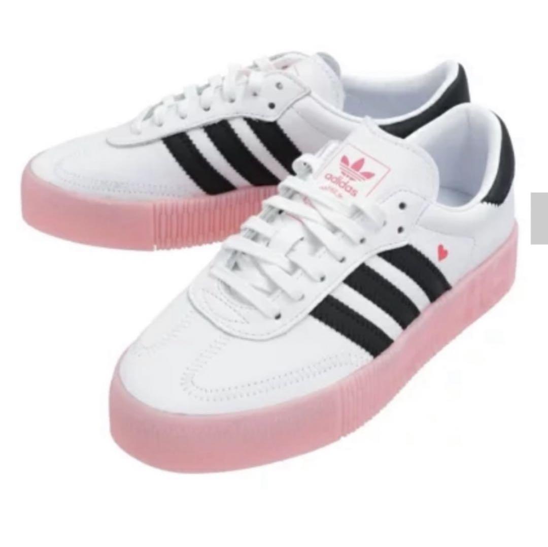 adidas ハートスニーカー SAMBAROSE サンバローズ 23cm - メルカリ