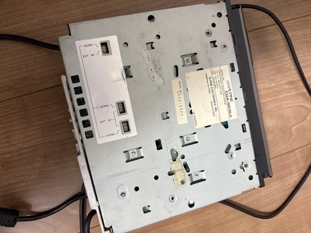 全品本物!100％品質保障！ ALPINE CDA-9886Ji