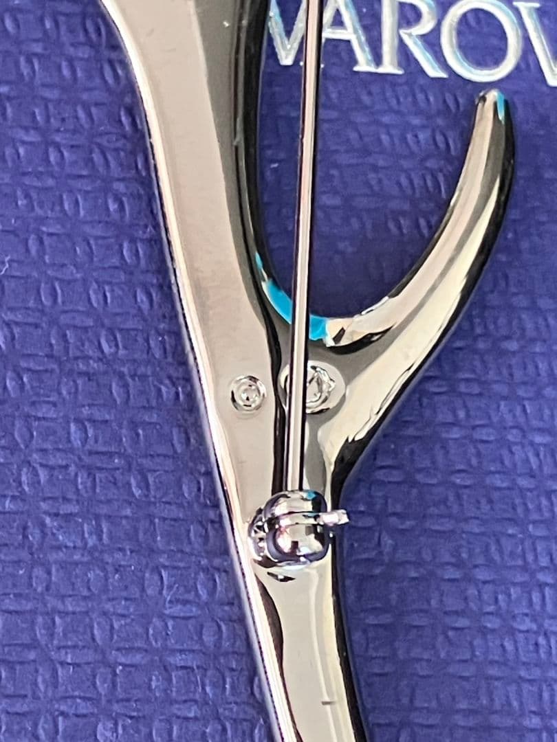 ★SWAROVSKI　スワロフスキー　ブローチ　雄鹿の角