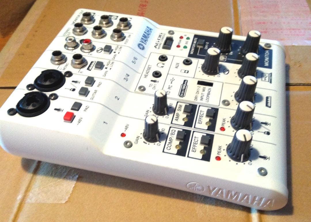 配信セット AG06 オーディオインターフェイス ミキサーとマイク 配信セット AG06 オーディオインターフェイス ミキサーとマイク