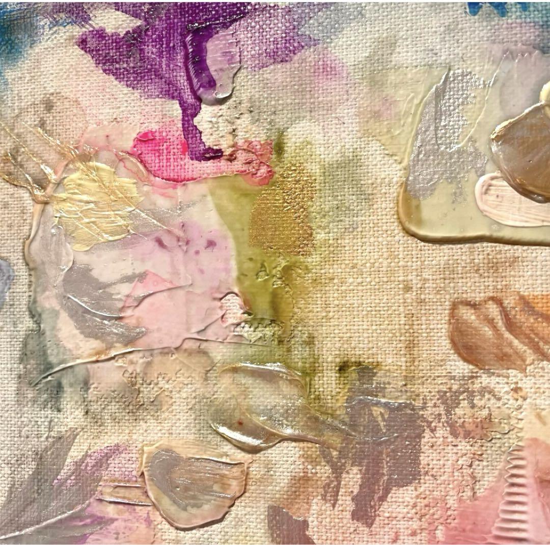 抽象画原画f3 テクスチャーアート現代アートスピリチュアル絵画