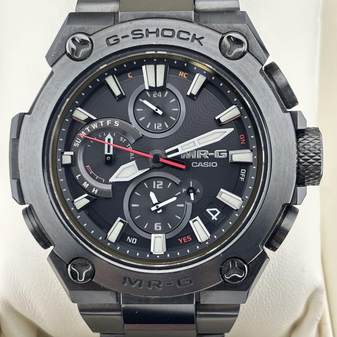 美品 カシオG-SHOCK MRG-B1000B-1AJR メンズソーラー腕時計