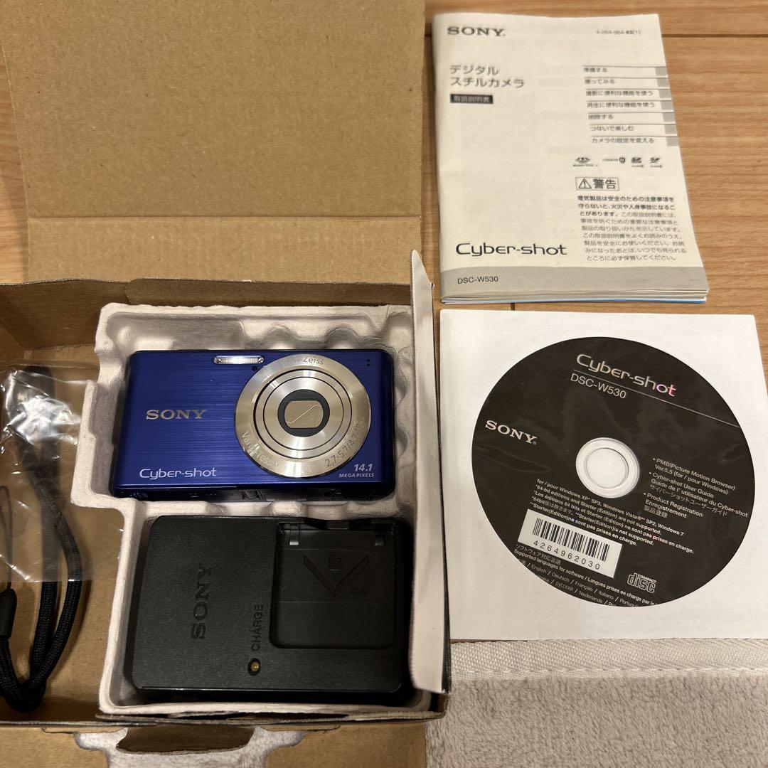 SONY Cyber-shot DSC-W530 青