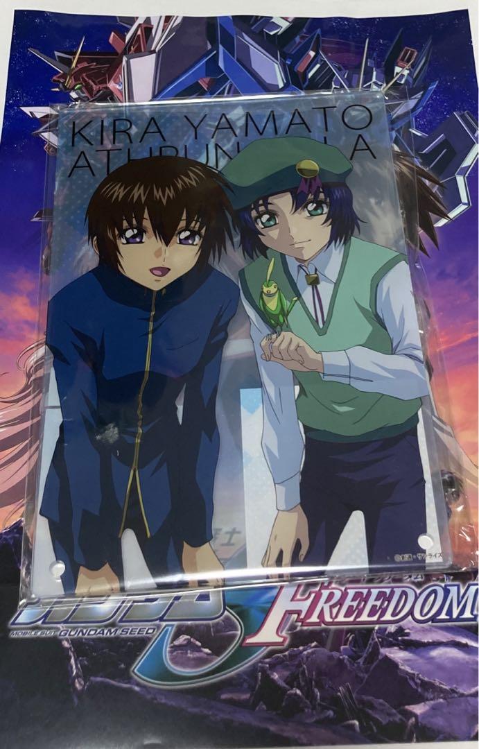 ガンダムSEED FREEDOM キラ＆アスラン キービジュアルアクリル