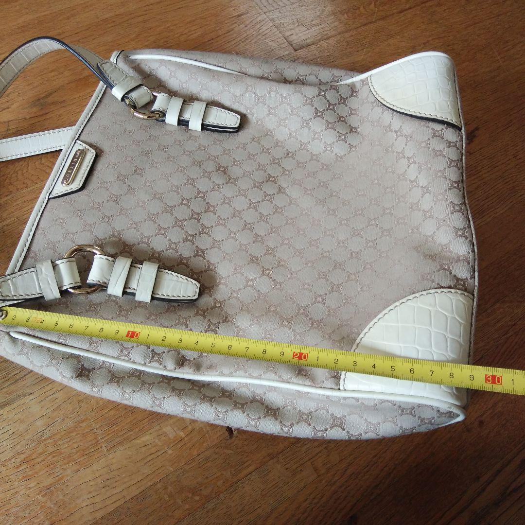 CELINE ベージュ トートバッグ袋付き。