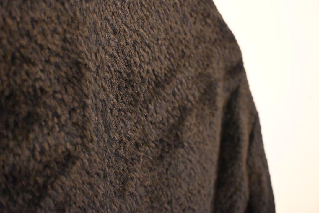未使用 定価9万LENERレネール シャギーチェスターコート 黒 タグ付 未使用 定価9万LENERレネール シャギーチェスターコート 黒 タグ