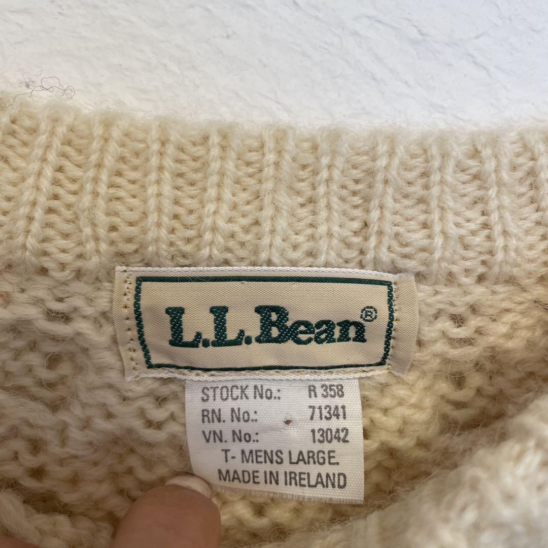 L.L.Bean ケーブルニットセーター