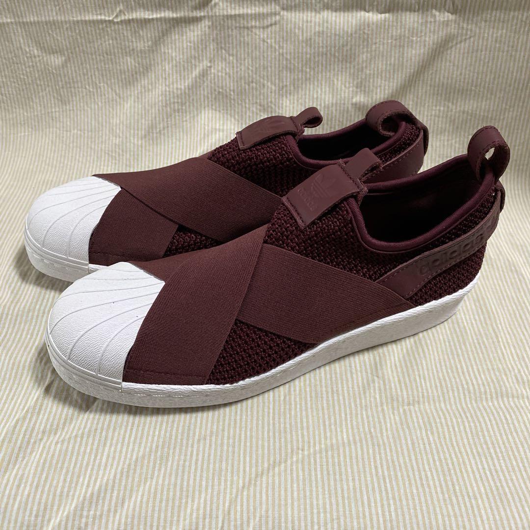 adidas スーパースター　スリッポン