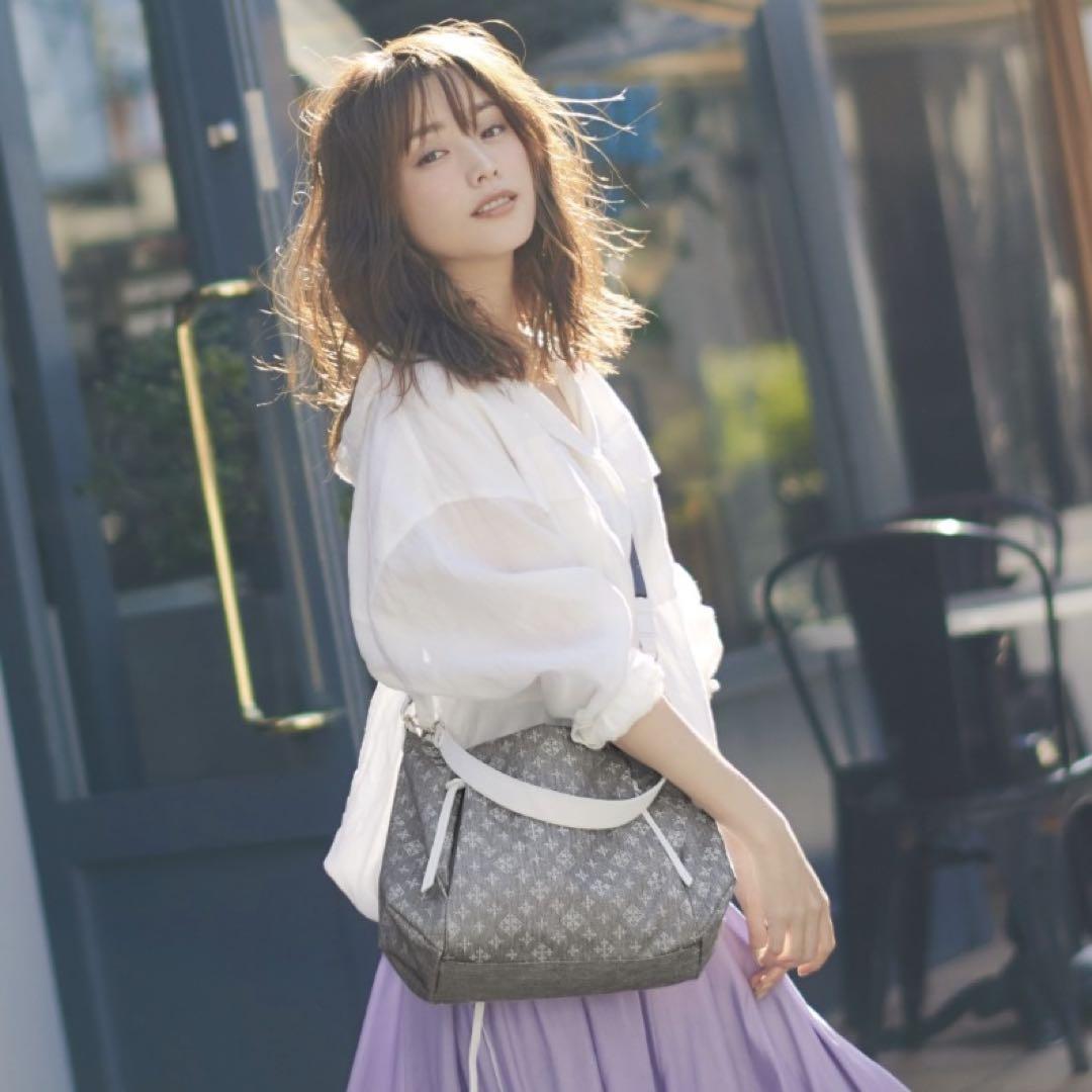 russet ラシット ナイロンデニムプリント 2way ショルダーバッグ