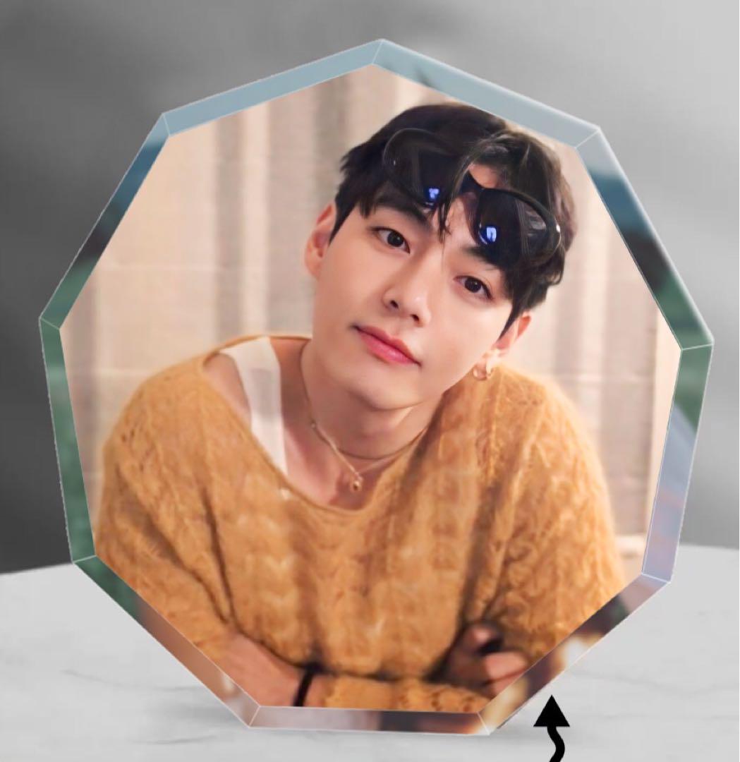 BTS  テヒョンハンドタオル BTS taehyung テテ アクリルブロック ハンドタオルセット - メルカリ
