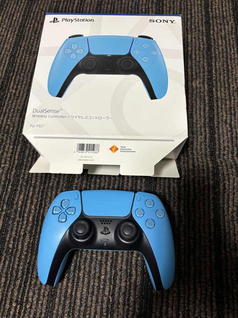 SONY DualSense コントローラー スターライトブルー　 PS5
