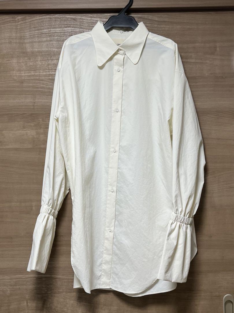 TODAYFUL／Gather Sleeve Typewriter Blouse