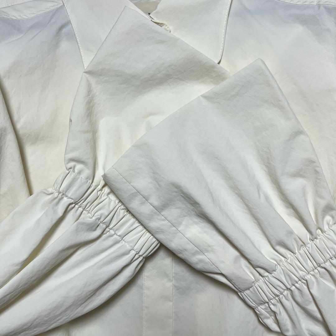 TODAYFUL／Gather Sleeve Typewriter Blouse