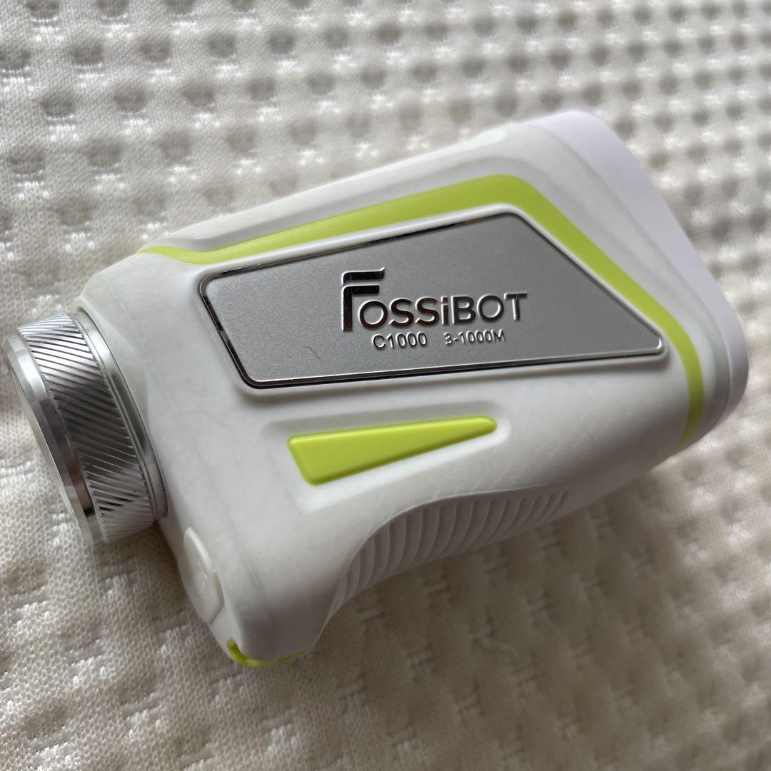 FOSSIBOT C1000 ゴルフ用レーザー距離計 ホワイト