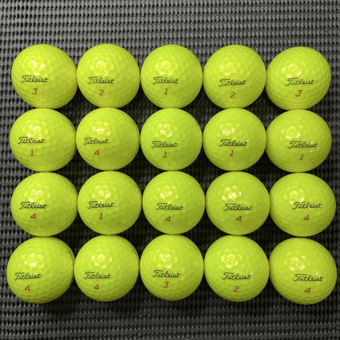 【タイトリスト PROV1X★A】カラーロストボール 20個