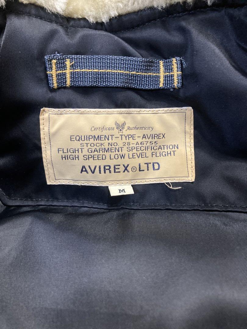 AVIREX 限定モデル N-3B フライトジャケット レスキューモデル