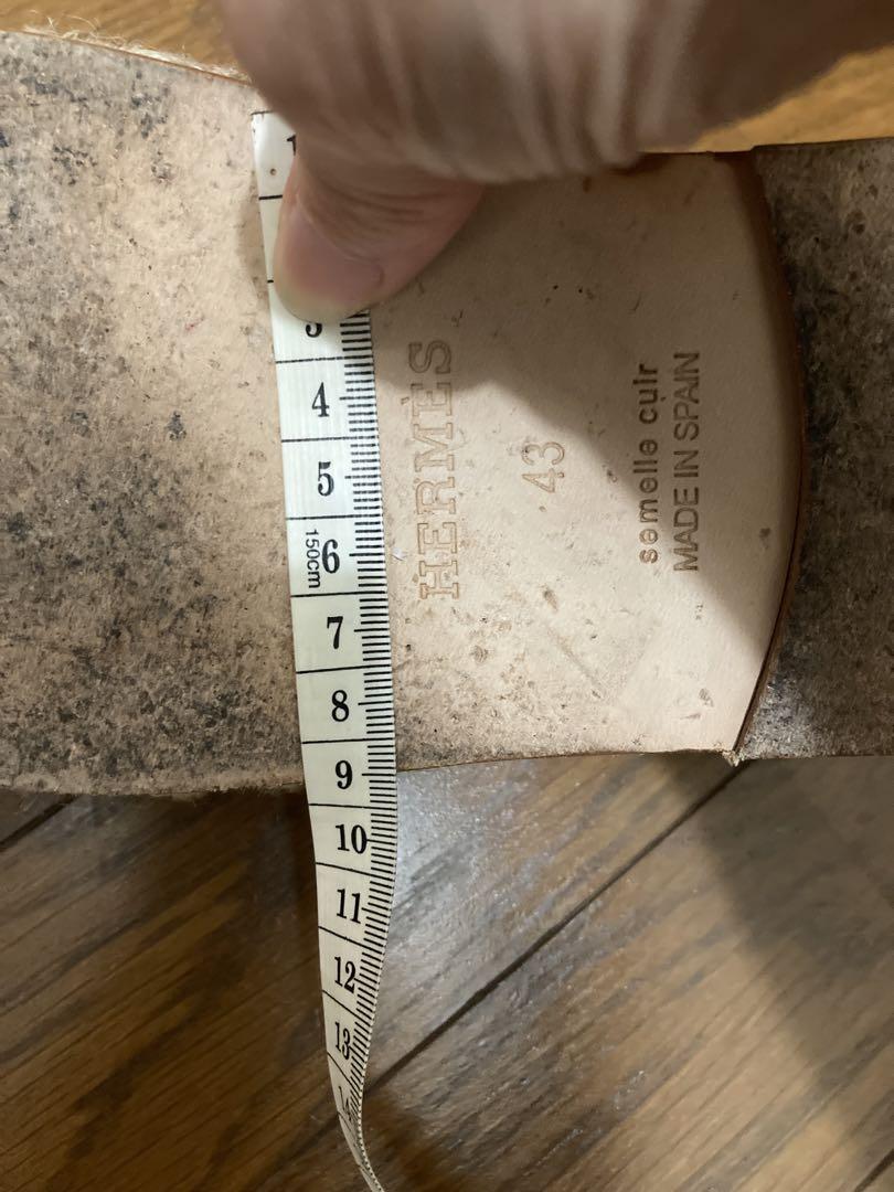 HERMES メンズ　サンダル　28cm