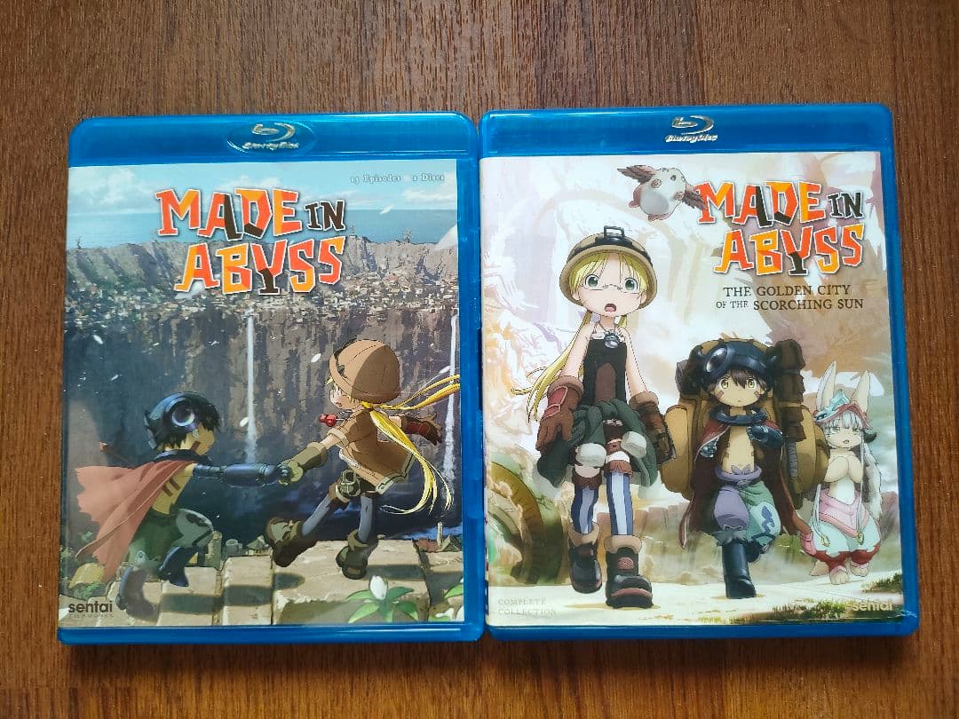 メイドインアビス　1期+2期　北米版ブルーレイ