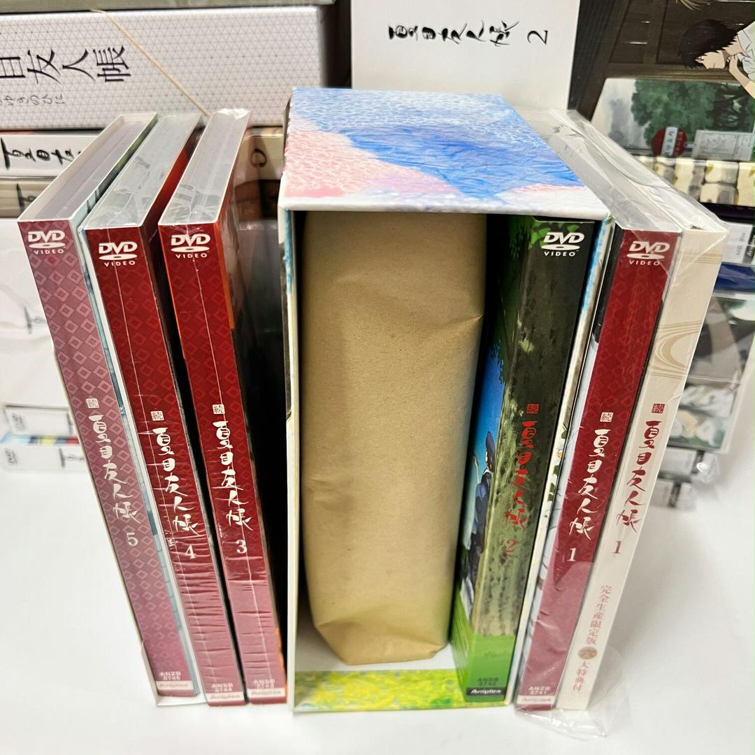 新品定番人気 完全限定 1期~5期 いつかゆきのひに 全26巻セット XVbDq-m41505717061 夏目友人帳 DVD 国産新品