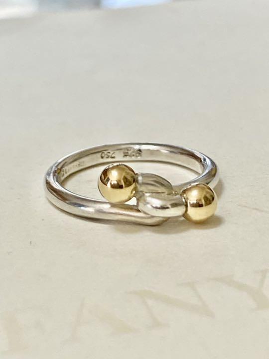 【値下げ中】TIFFANY ティファニー 指輪 8号 刻印なし