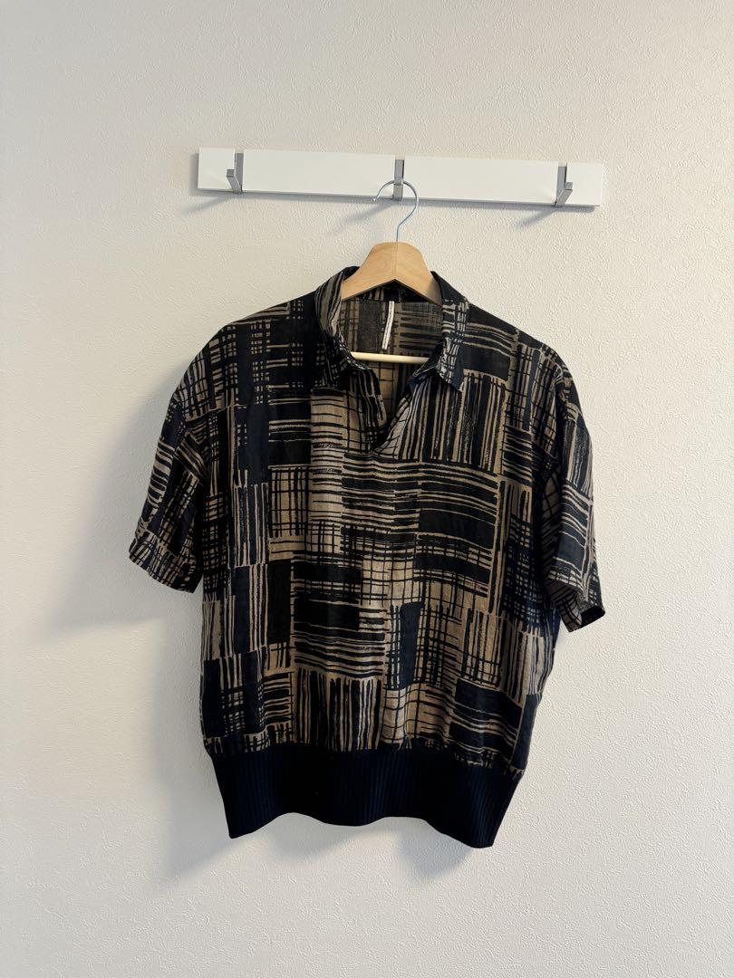 トップス RIBBED HEM PULLOVER contemporaryartprint