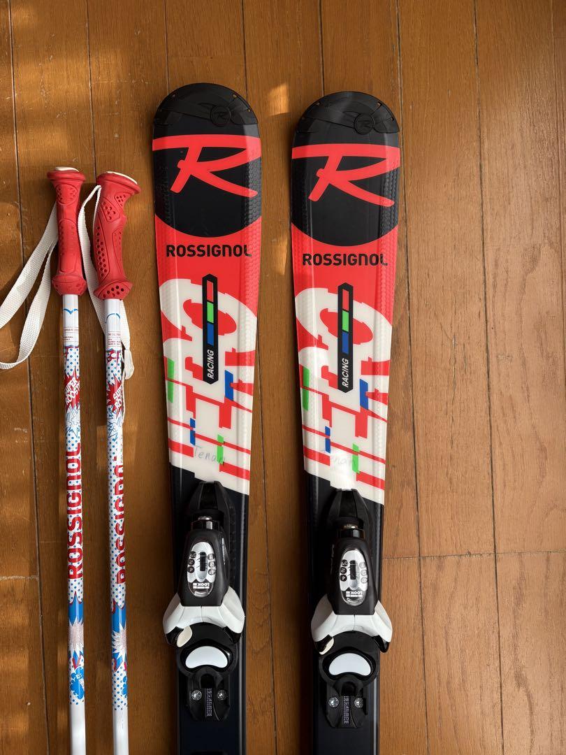 ロシニョール　キッズ　ジュニア　スキー板　ポール