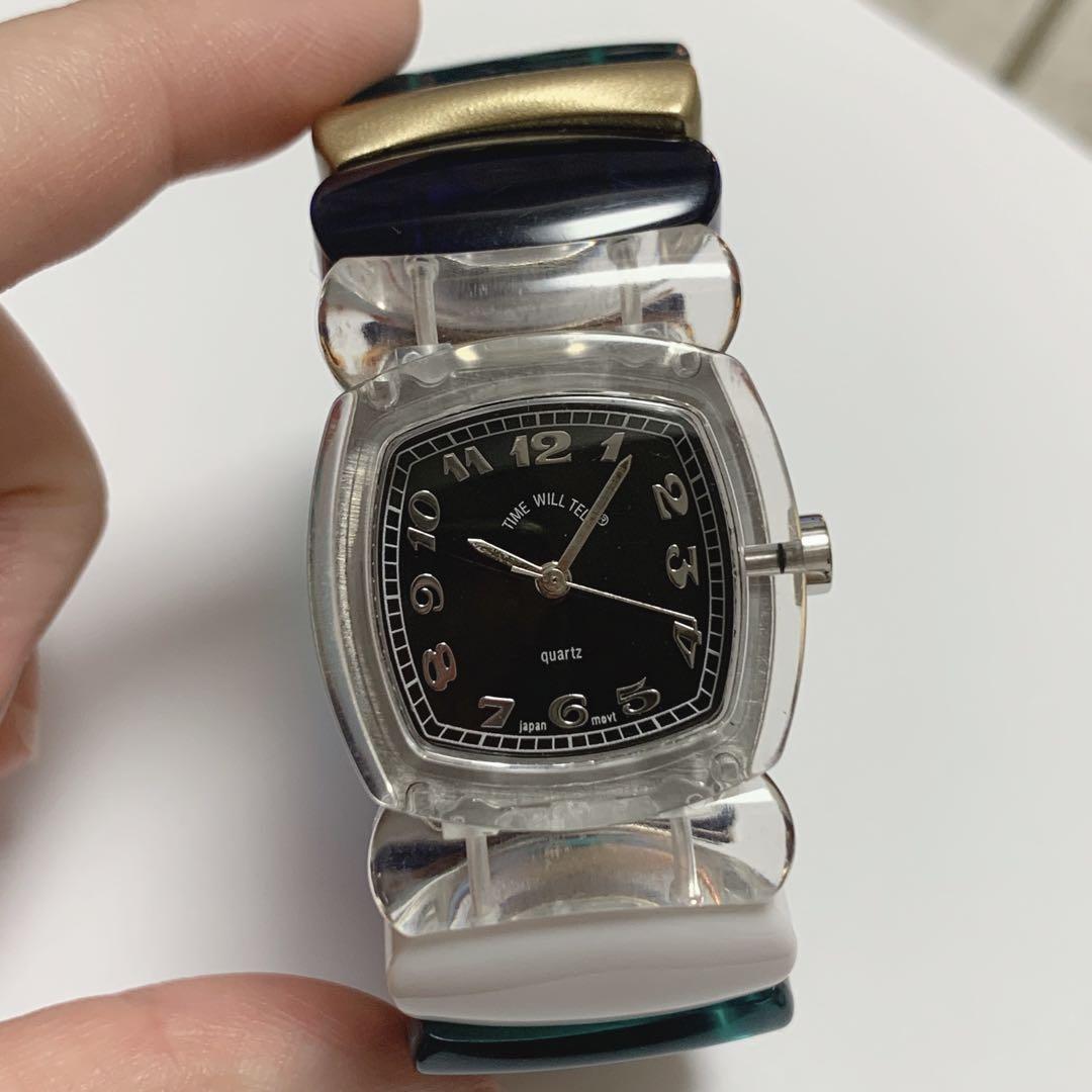 Buy Time Will Tell レトロブレスレットウォッチ for JPY 14000