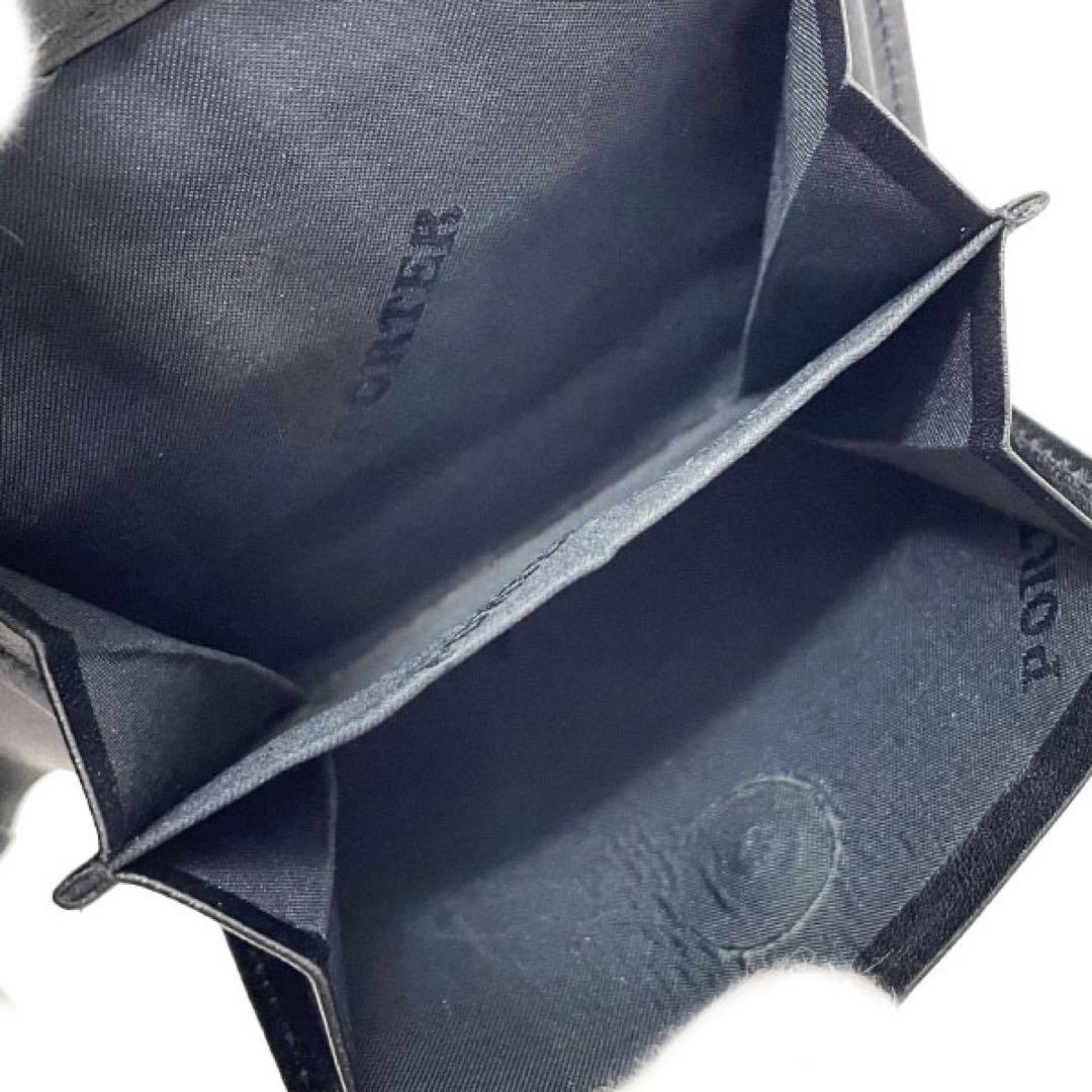 正規品 美品 ポーター PORTER 二つ折り 財布 サイフ【KSR13452】