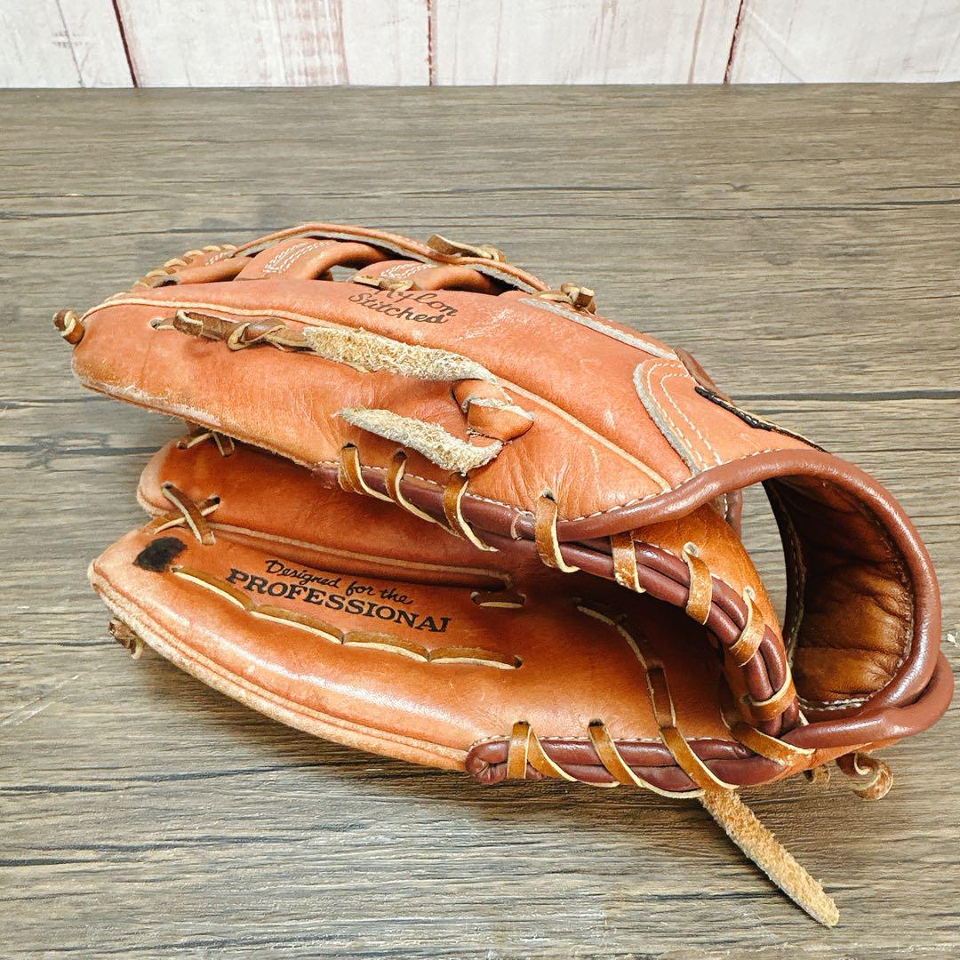 良品】ウィルソン グローブ 左利き用 ブラウン WGL23 草野球