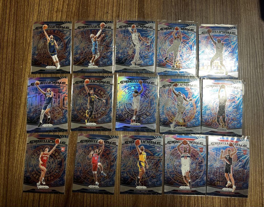 2024-25 Fireworks NBAトレーディングカード 15枚セット