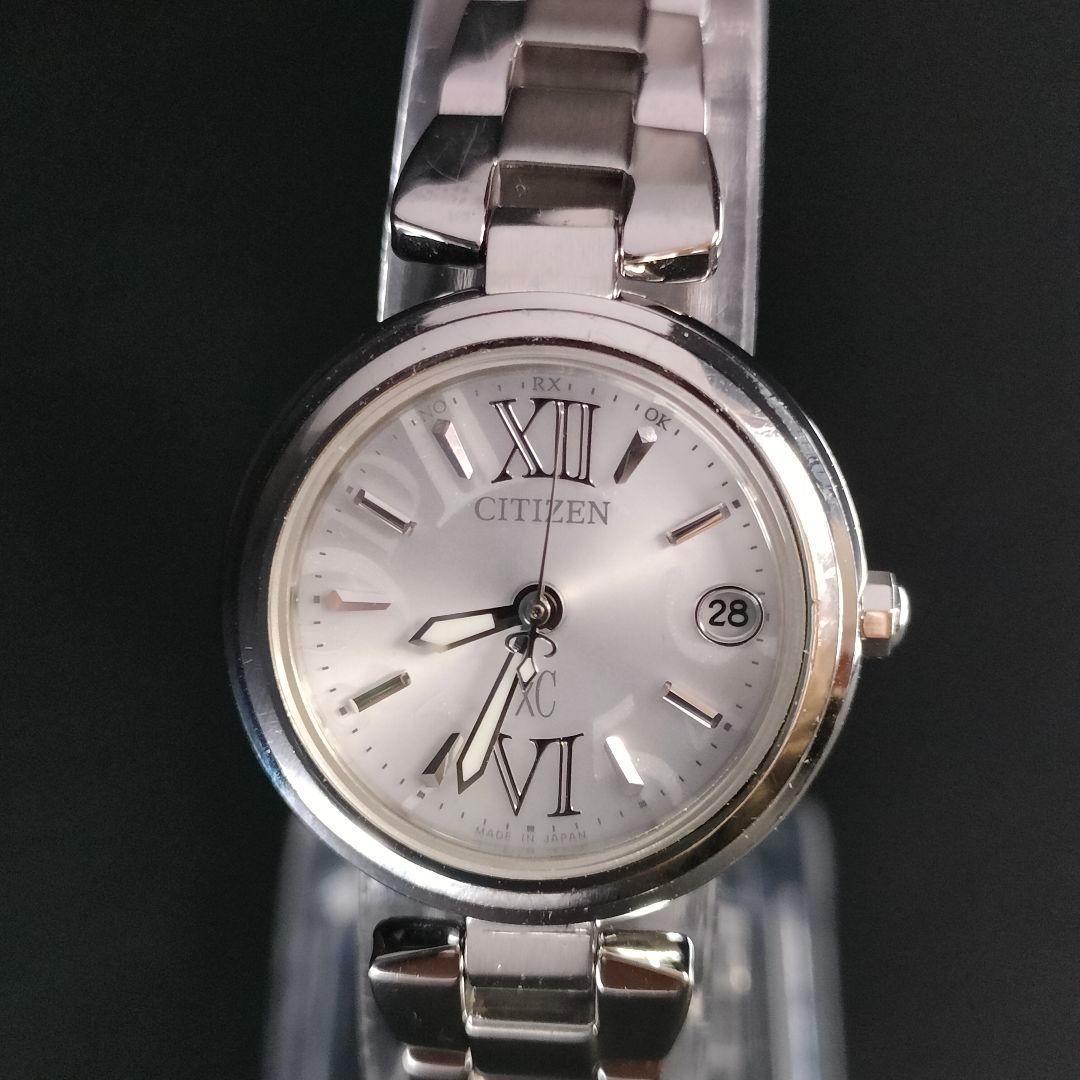 美品 CITIZEN シチズン XC クロスシー シルバー ソーラー レディース 美品 CITIZEN シチズン XC クロスシー シルバー ソーラー レディース