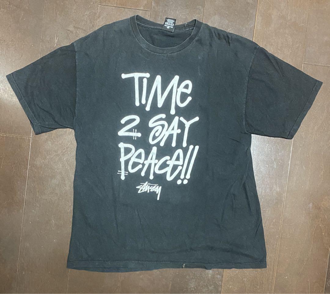 【MEXICO製】90s Stussy ストゥーシー プリントTシャツ