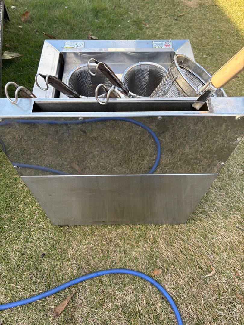 タニコー 業務用 ガス ゆで麺機 4口 ざる付き ラーメン うどん そば タニコー 業務用 ガス ゆで麺機 4口 ざる付き ラーメン うどん そば