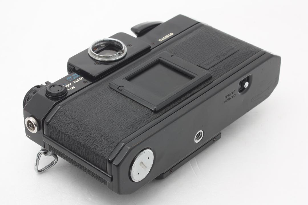 ジャンク】キャノン Canon F-1 後期 アイレベル ブラック #78