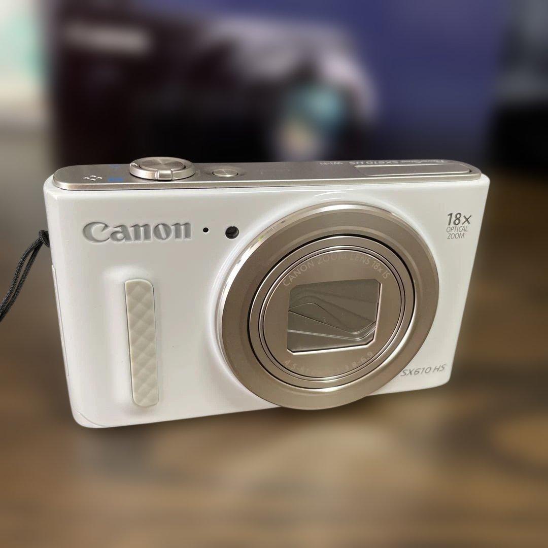 Canon SX610 HS ホワイト 18倍ズーム