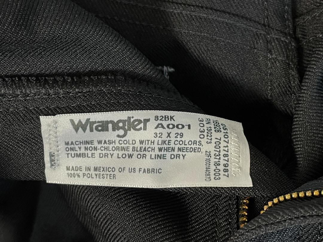 新品☆Wrangler ラングラー スタプレ 82BK ランチャーパンツW32