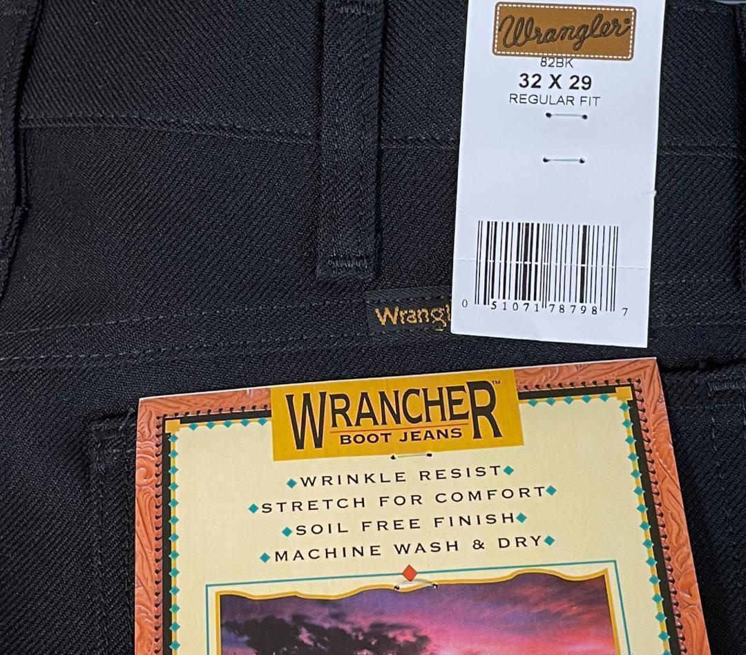 新品☆Wrangler ラングラー スタプレ 82BK ランチャーパンツW32