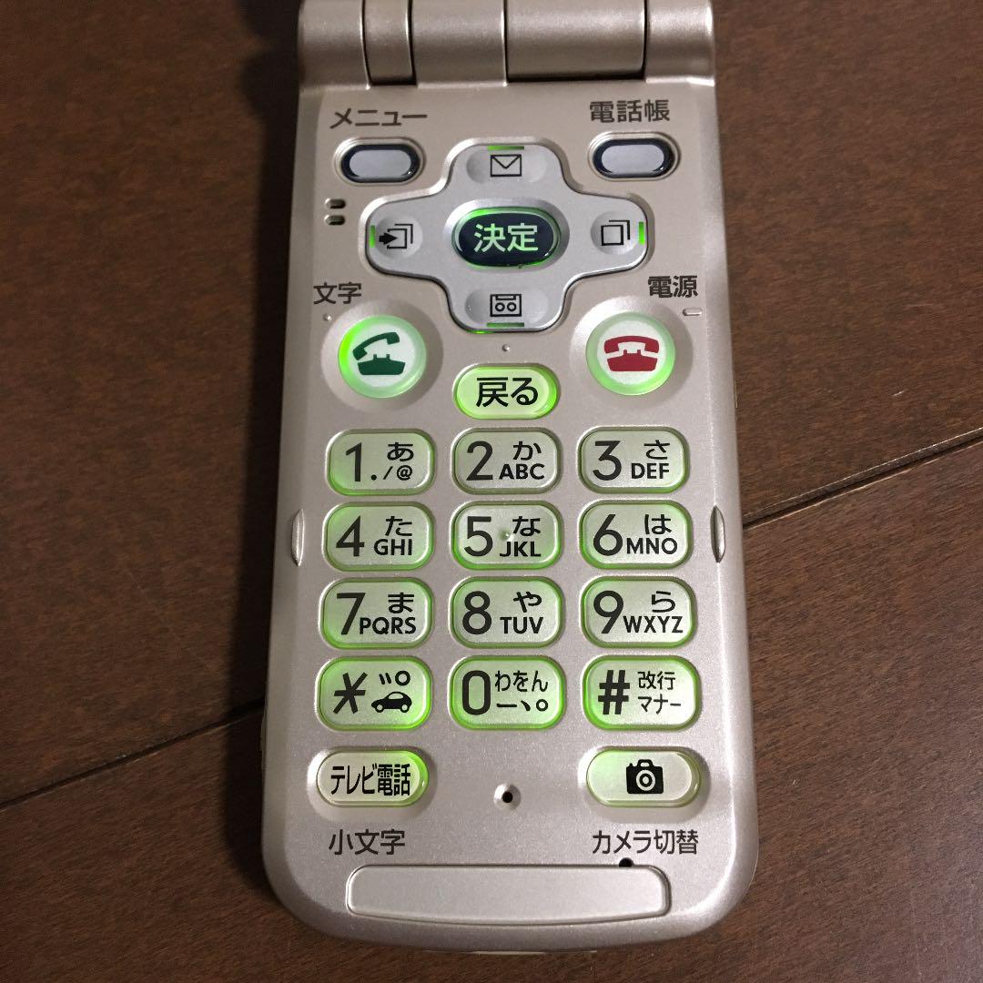概ね美品 ドコモ docomo らくらくホン F882iES m6w3022