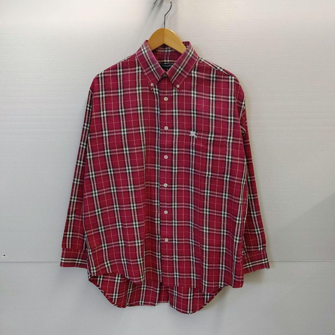 BURBERRY LONDON ボタンダウンシャツ チェック 長袖 - メルカリ