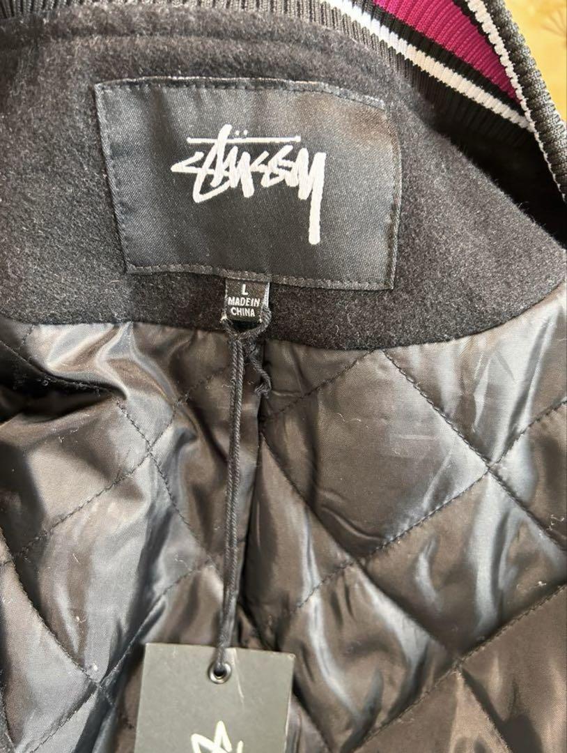 stussy varsity jacket スタジャン
