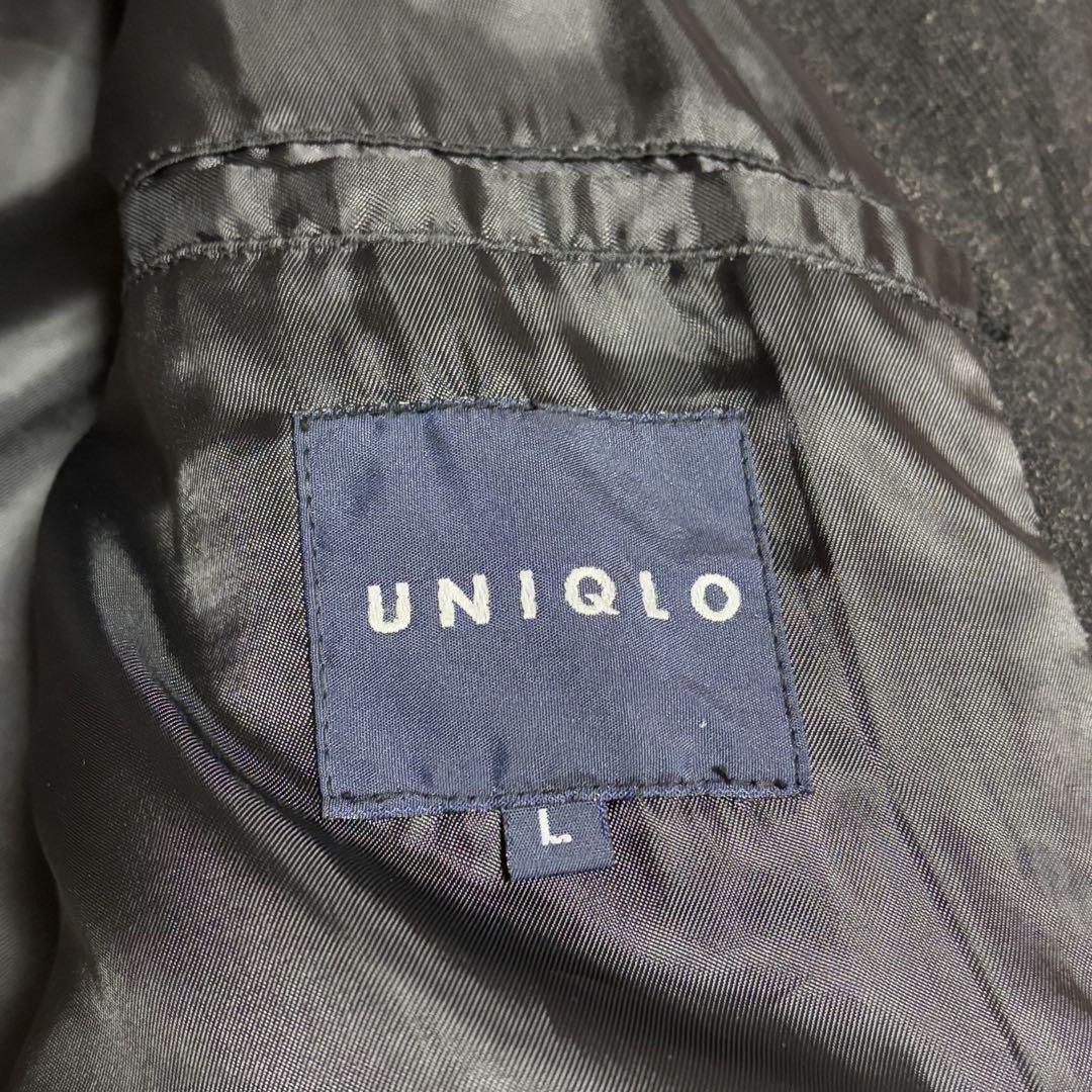 ジャケット・アウター old uniqlo wool half coat gray L