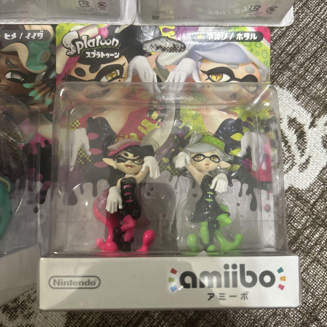 スプラトゥーン amiibo Switch ヒメ イイダ イカ ホタル アオリ